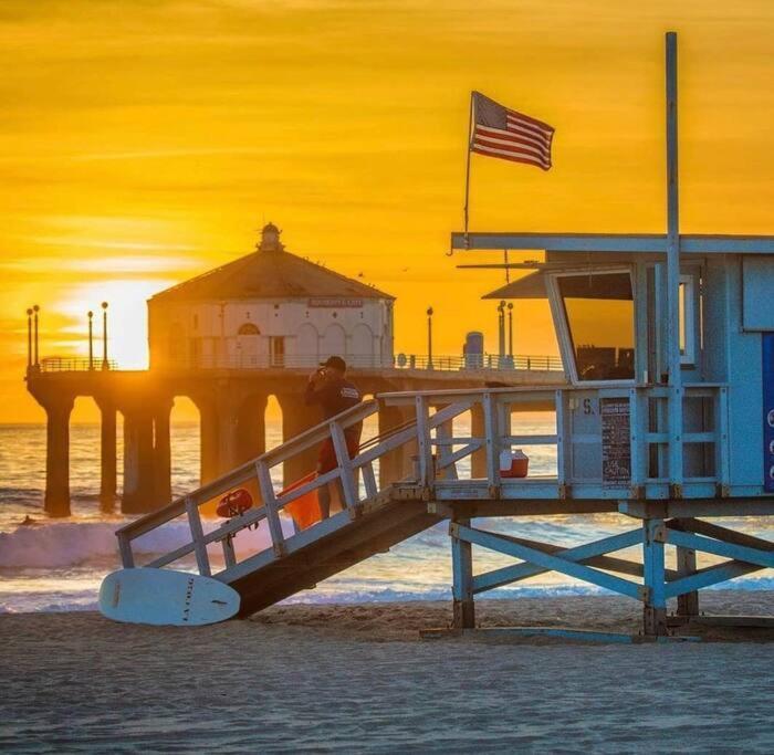 Brand New Ocean-View Beach Home Steps To The Sand! Manhattan Beach Exterior photo
